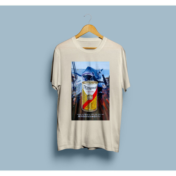 Travon A Other - Jaws 1975 Beer Parody Retro Shark Film Fan Unisex T-Shirt